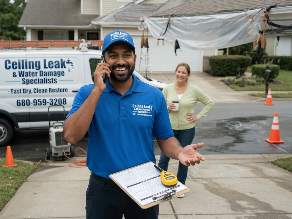 Ceiling Leak Cleanup New Richland, MN FAQs